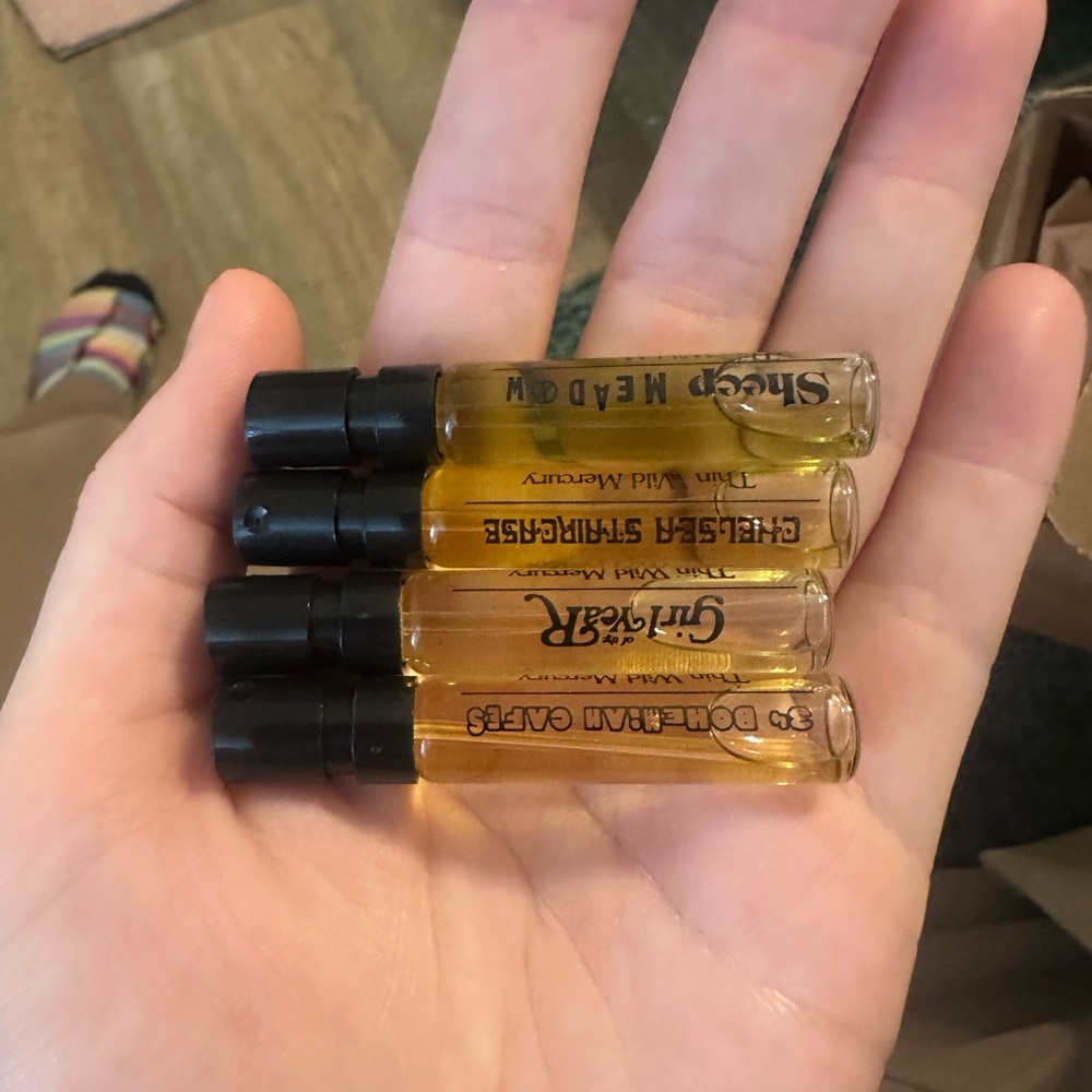 Thin Wild Mercury NY sampler set UNUSED UNOPENED